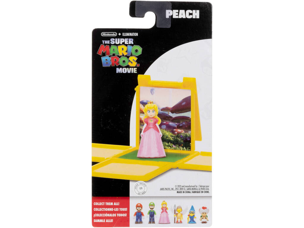 Super Mario Movie Figura 3 cm articolata Jakks 41650-4-6-GEN