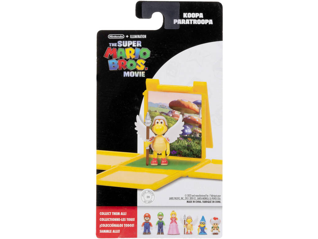 Super Mario Movie Figura 3 cm articolata Jakks 41650-4-6-GEN