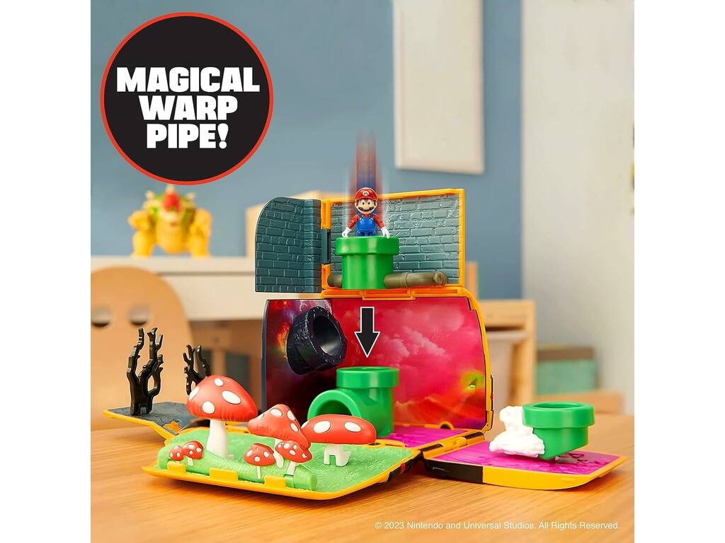 Super Mario Movie Playset Van Jakks 417134