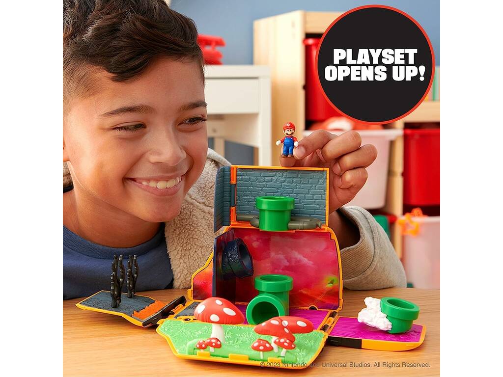 Super Mario Movie Playset Van Jakks 417134