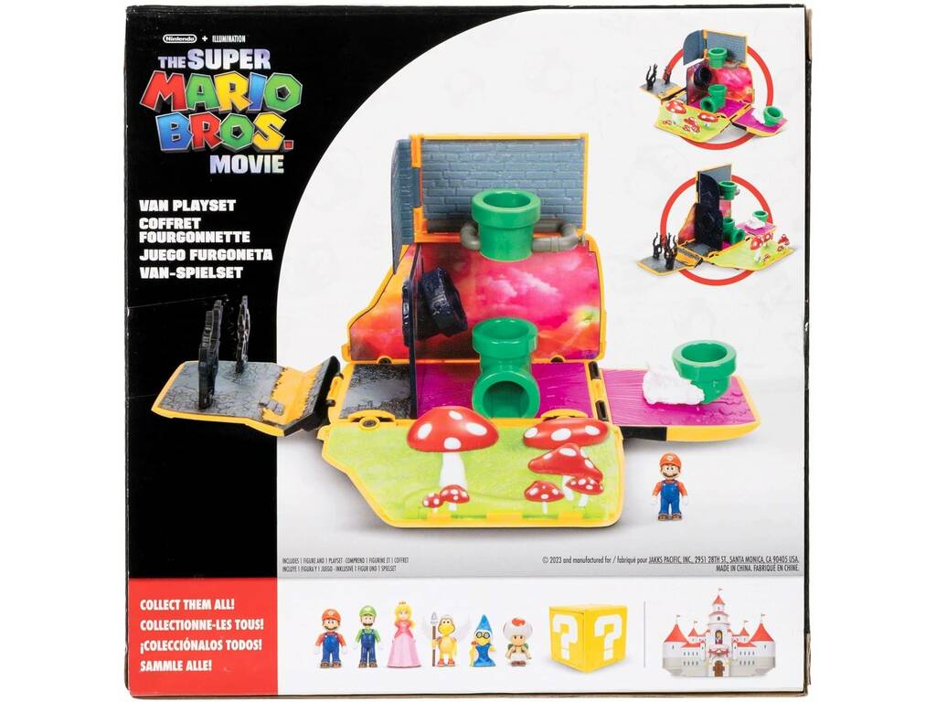 Super Mario Movie Playset Van Jakks 417134