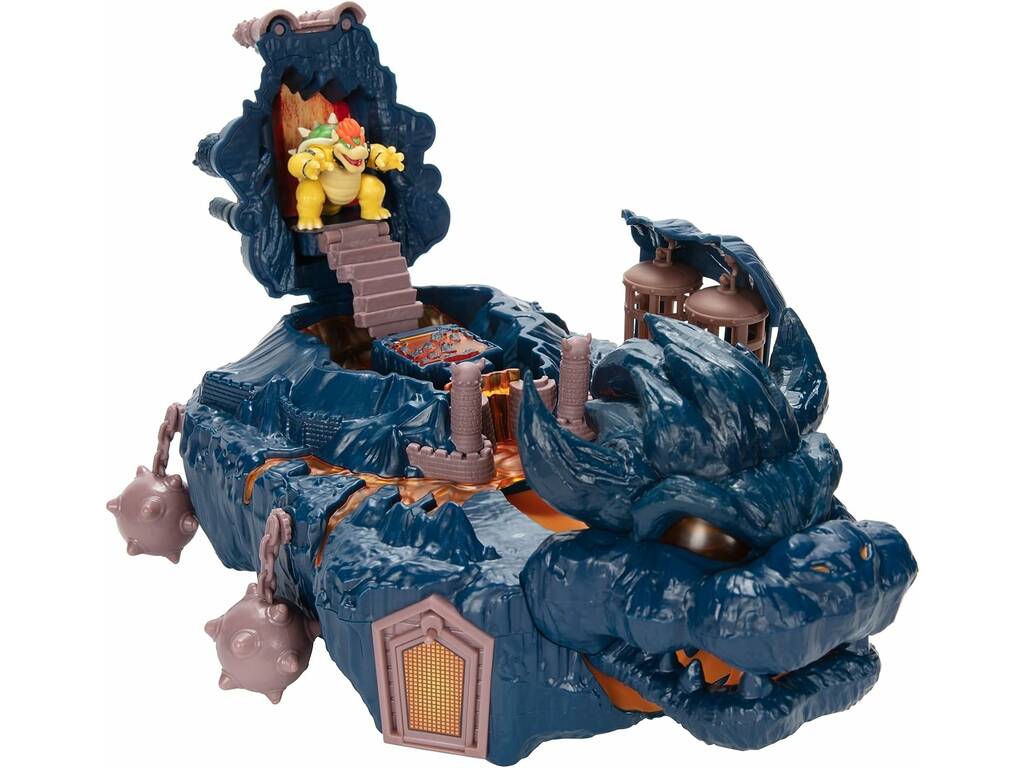 Super Mario Château Bowser Île Jakks 418044