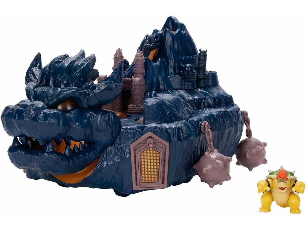 Super Mario Château Bowser Île Jakks 418044