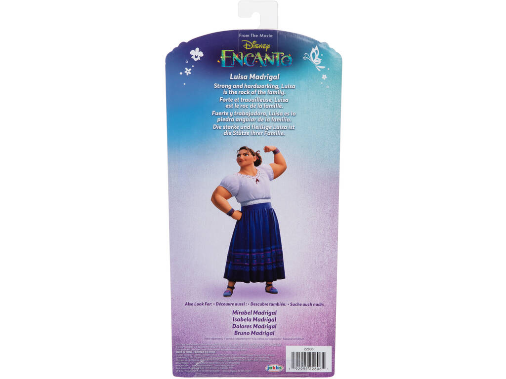 Encanto Bambola Luisa Madrigal 29 cm. Jakks 228061