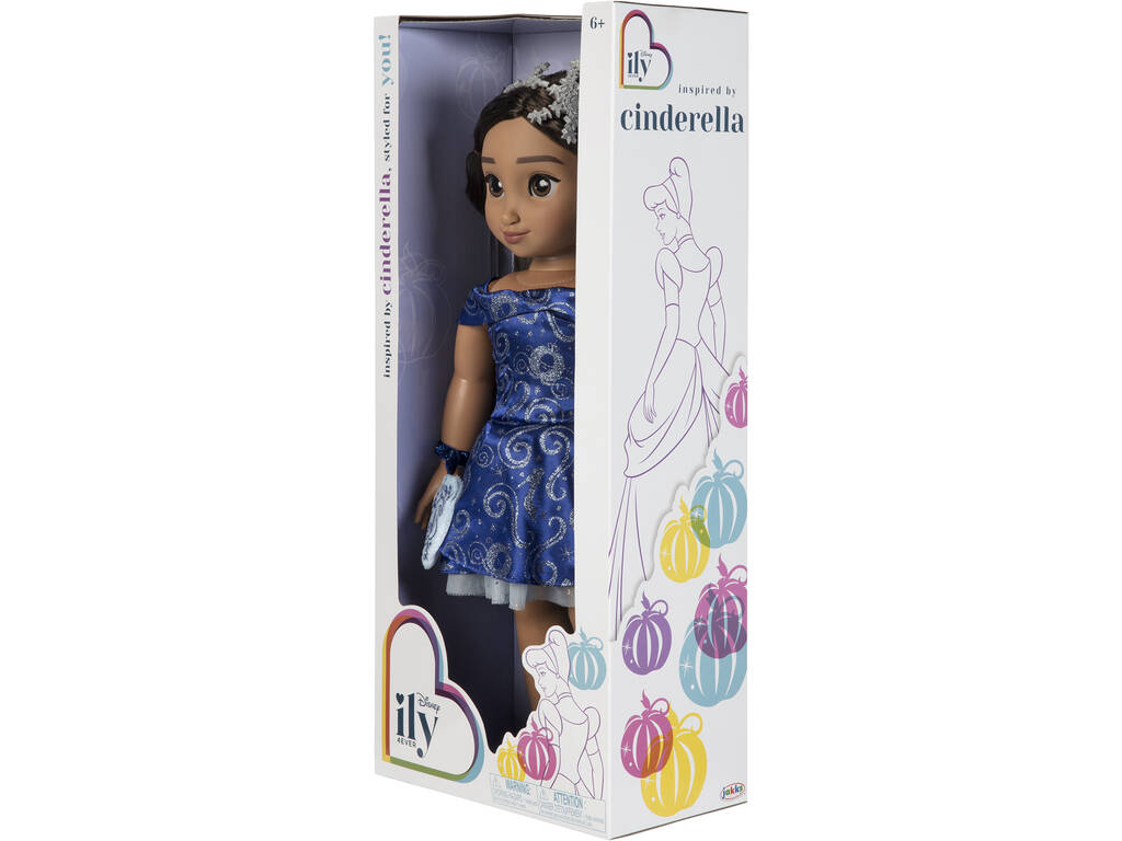Disney Ily 4Ever Poupée Cendrillon caractérisée 45 cm Jakks 220101