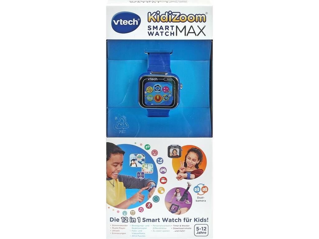 Kidizoom Smart Watch Max Blue Vtech 531622