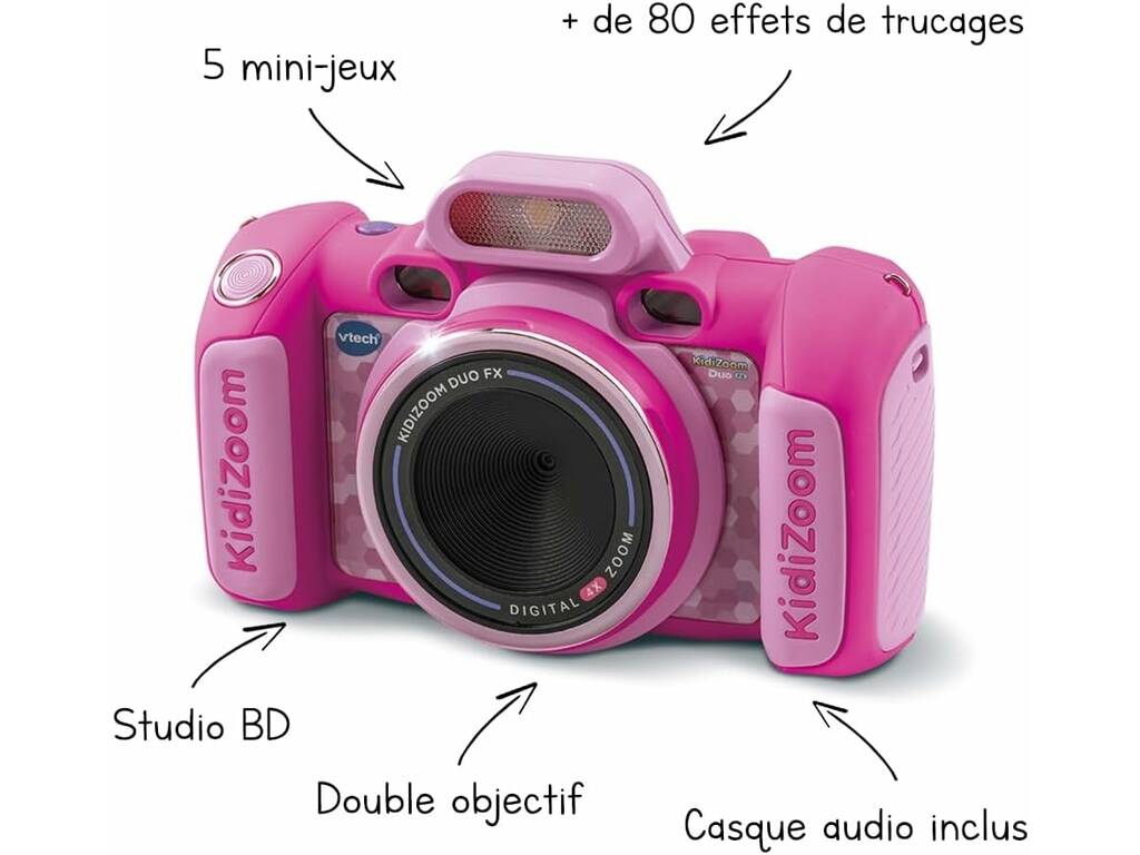 Kidizoom Duo FX 12 In 1 Rosa Vtech 519957
