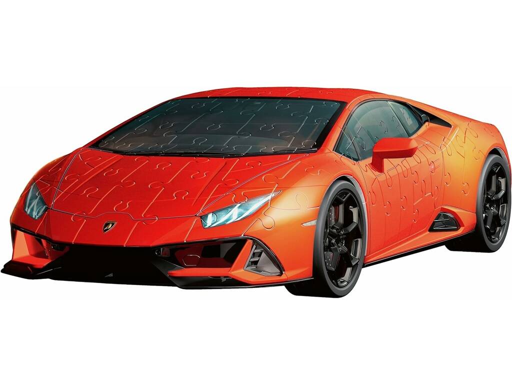 Puzzle 3D Lamborghini Huracán Evo Arancio Ravensburger 11571