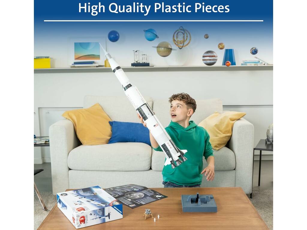 Puzzle 3D Apollo Saturn V Rocket Ravensburger 11545