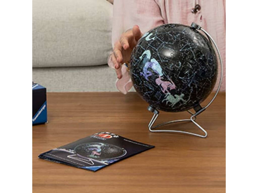 Puzzle 3D Globe Étoiles phosphorescentes 180 pièces Ravensburger 11544