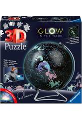Puzzle 3D Globo Stelle che brilla al buio 180 pezzi Ravensburger 11544