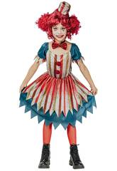 Costumes Fille Clown Noir Taille S