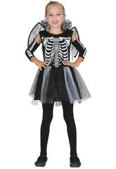 Costume de Squelette Vampire Fille Taille S