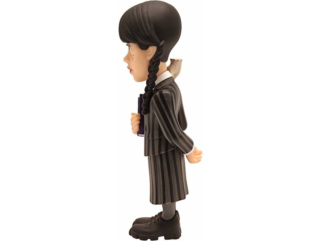 Minix Mercredi Mercredi Addams Figure avec Chose Bandai MN11797