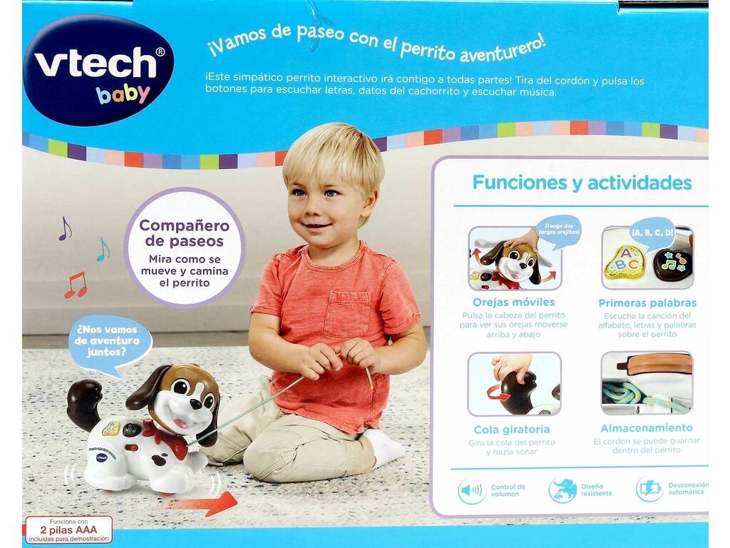 Cagnolino per Bambini passeggiate e avventure Vtech 565022 