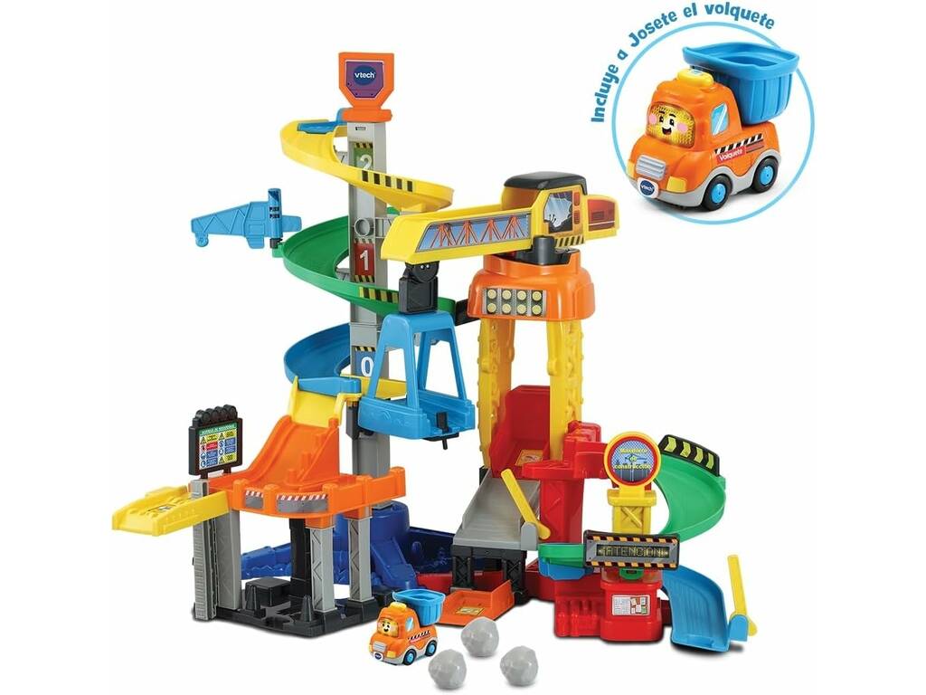 Tut Tut Veicoli Maxitorre Da Costruzione Con Josete Il Dumper Vtech 543522