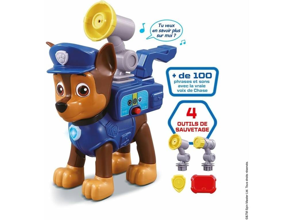 Patrouille canine Chase Interactive Pet to the Rescue ! Vtech 563122
