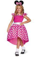 Costume Bambina Disney Minnie Mouse Classico 5-6 Anni Liragram 129449L-EU