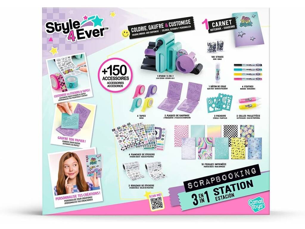 Super Decoration Workshop 3 In 1 Canal Toys OFG275