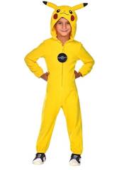 Costume da bambino Pok�mon Pikachu Jumpsuit 8-10 anni Liragram 990888885