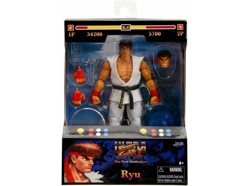 Street Fighter II Ultra Figure Ryu Jada 253252025