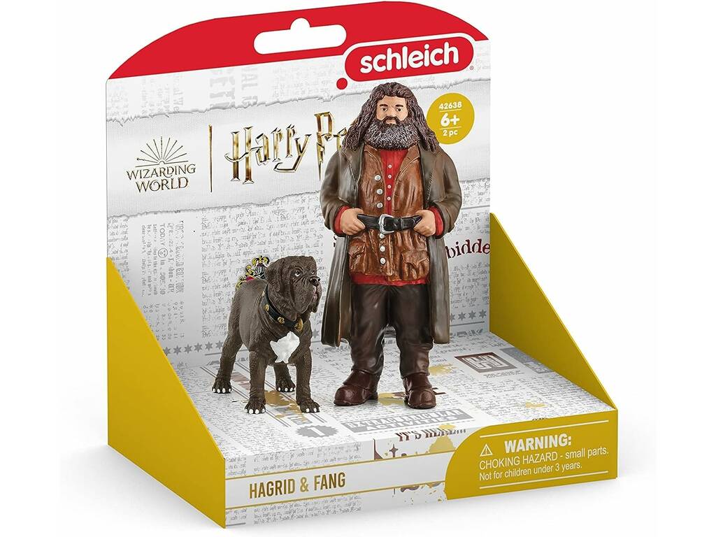 Figurine Harry Potter Hagrid et Fang Schleich 42638