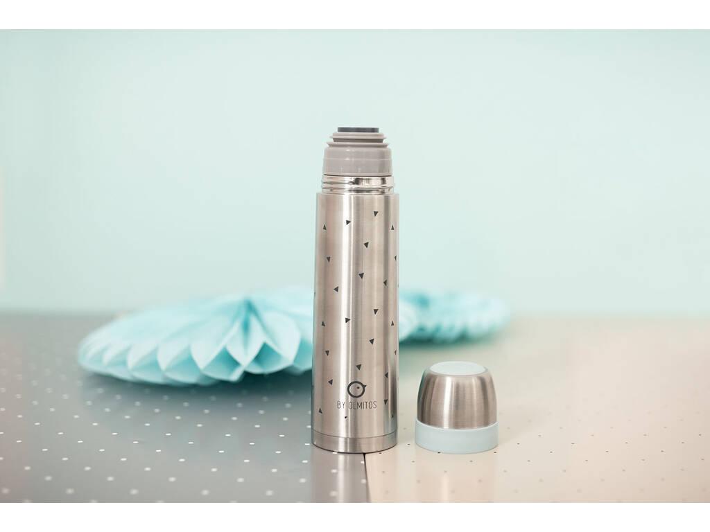 Thermos blu per liquidi Triangoli Olmitos 530