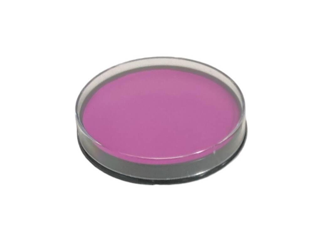 Maquillage du visage à effet néon
