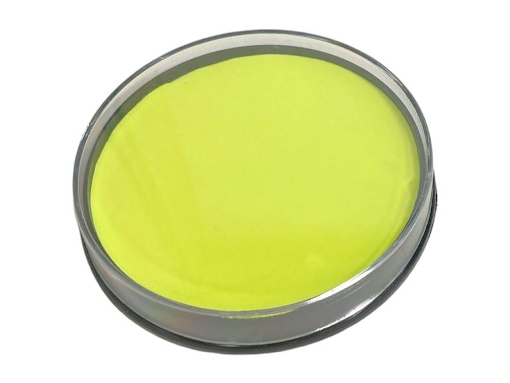 Maquillage du visage à effet néon