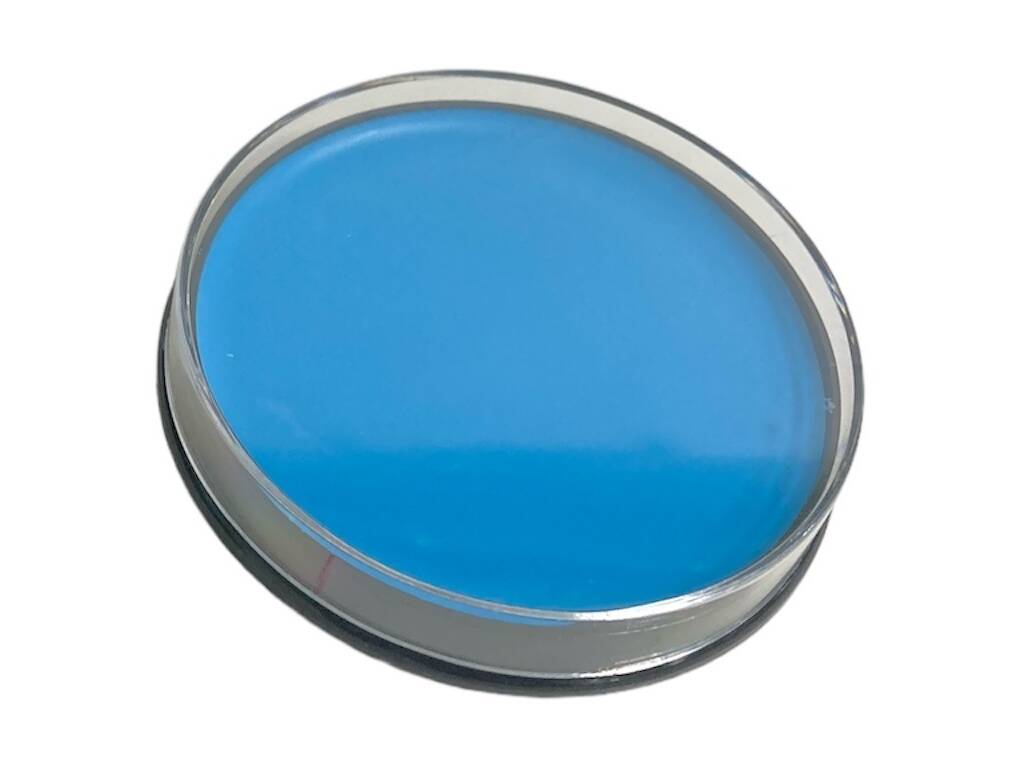 Maquillage du visage à effet néon