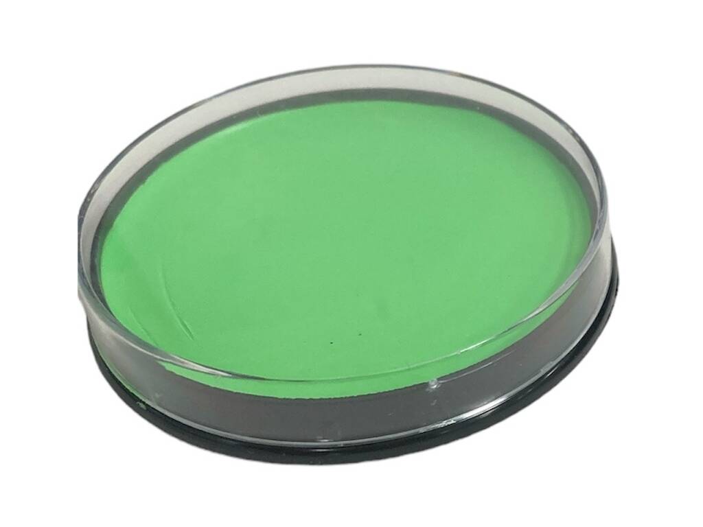 Maquillage du visage à effet néon