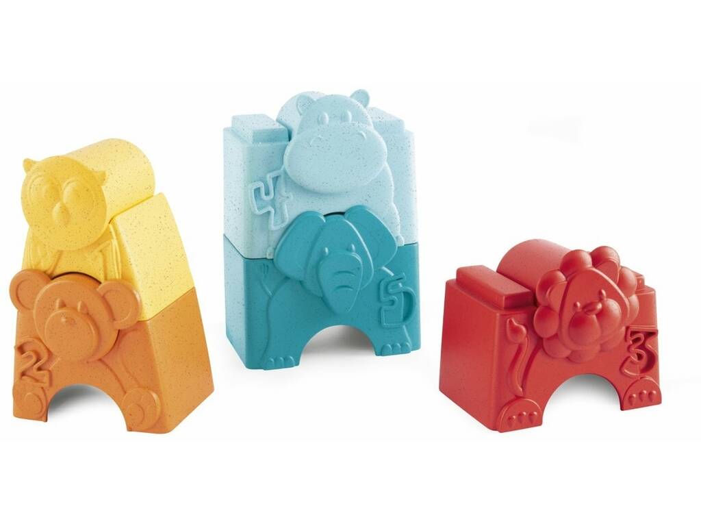 Chicco 2 In 1 Animalitos Eco+ Tour d'animaux empilables 11570