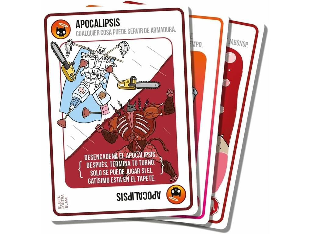 Exploding Kittens Bon contre Mal Asmodee EKIEK12ES