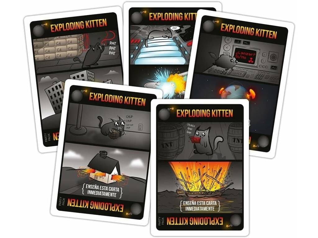 Exploding Kittens Party Pack Asmodee EKIEK04ES