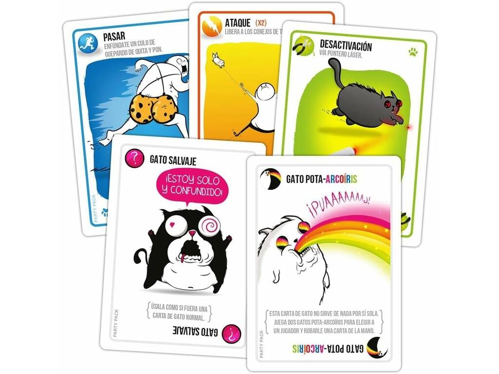 Exploding Kittens Party Pack Asmodee EKIEK04ES