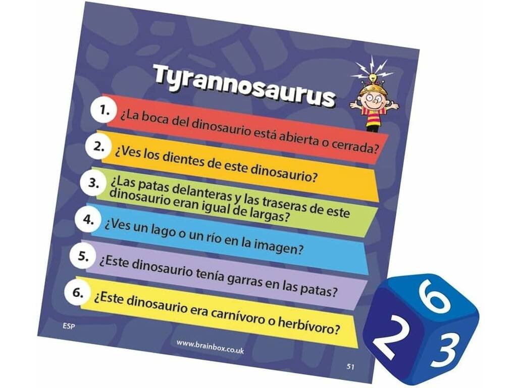 BrainBox Dinosaures Asmodee G123438