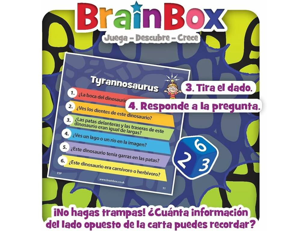 BrainBox Dinosaures Asmodee G123438