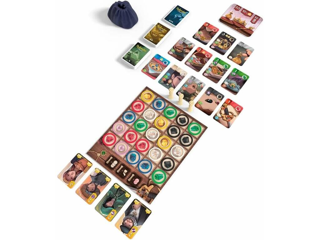 Splendor Duel Asmodee SCSPL2P01EN