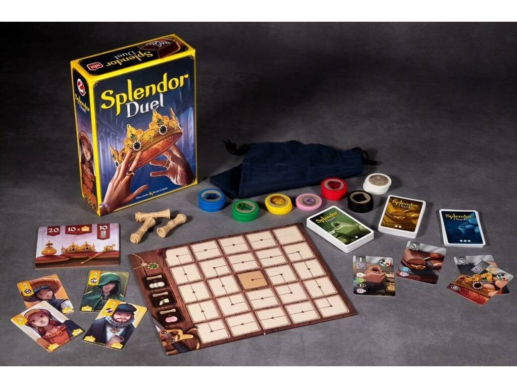 Splendor Duel Asmodee SCSPL2P01EN