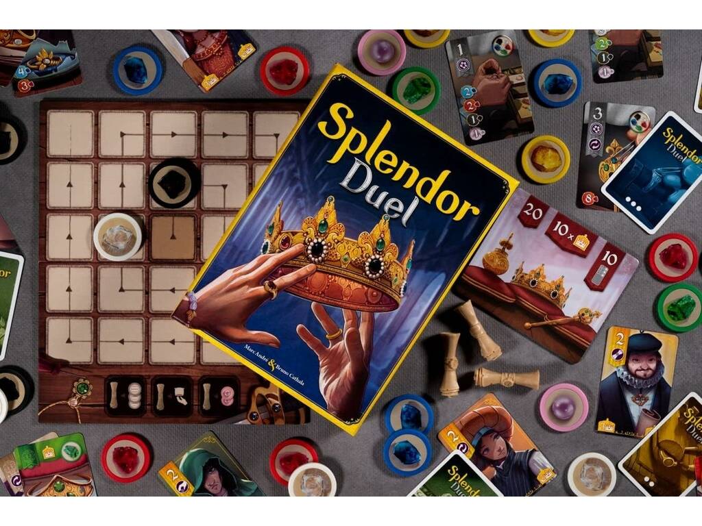 Splendor Duel Asmodee SCSPL2P01EN