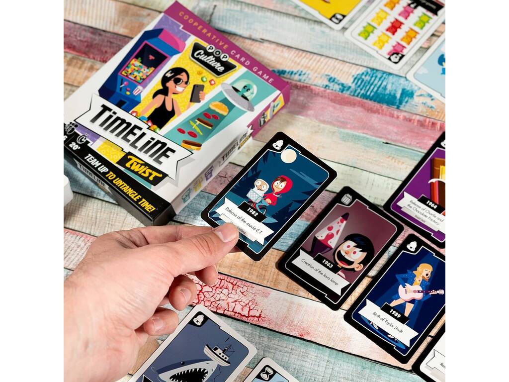 Timeline Twist Pop Culture Asmodee TIMET02B