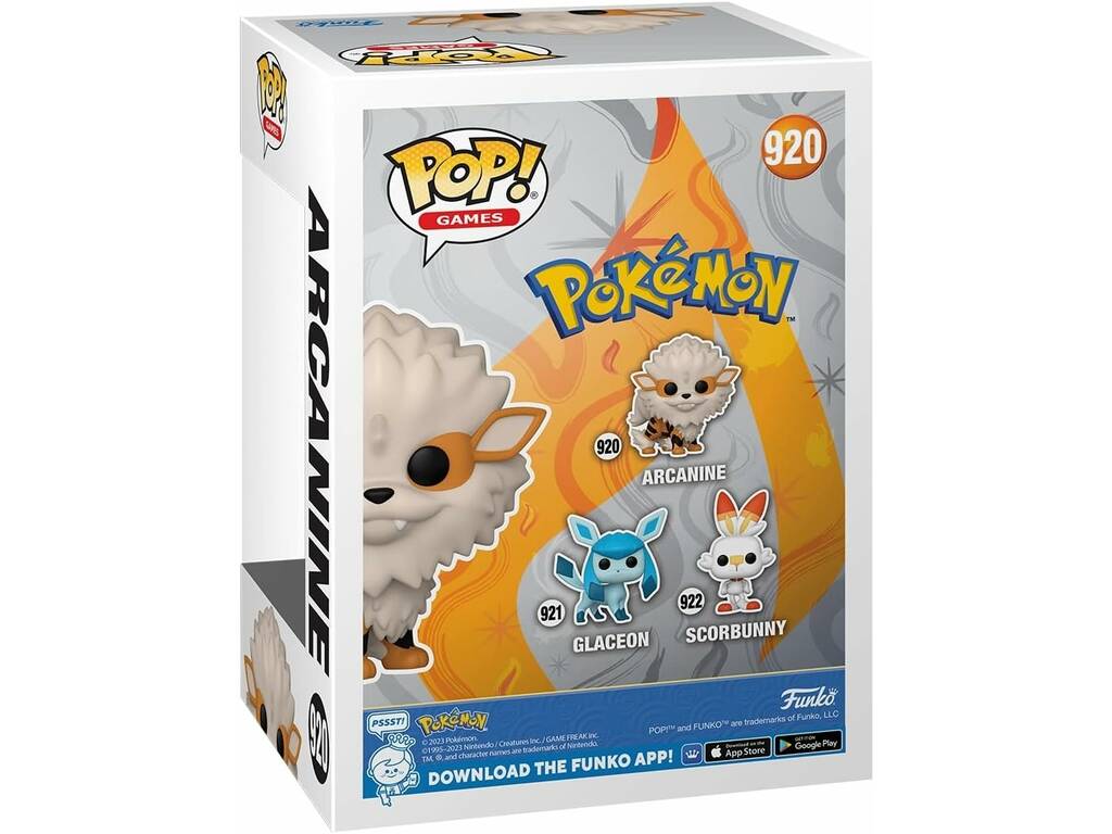 Funko Pop Jeux Pokémon Arcanine Funko 69079
