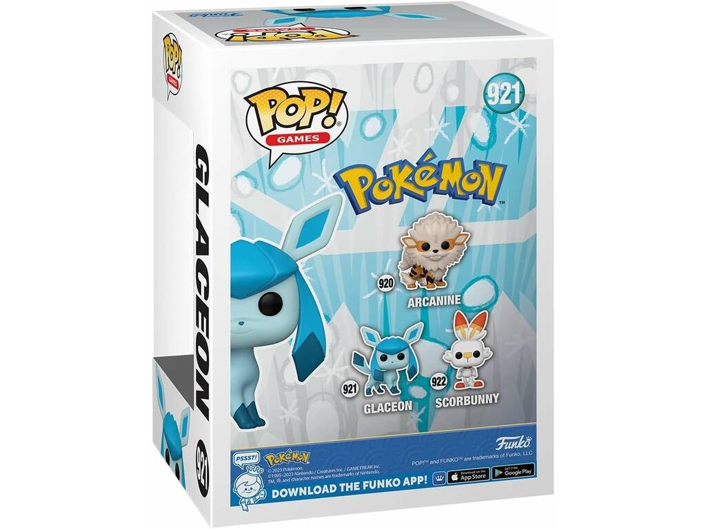 Funko Pop Jeux Pokémon Glaceon Funko 69080