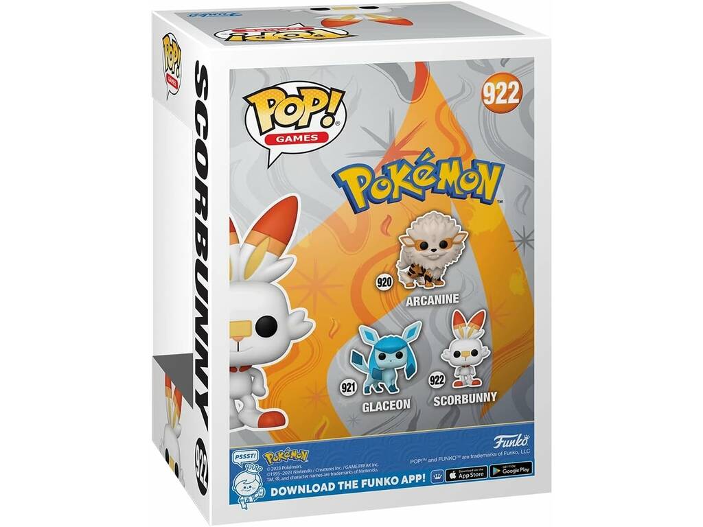 Funko Pop Games Pokémon Scorbunny Funko 69081