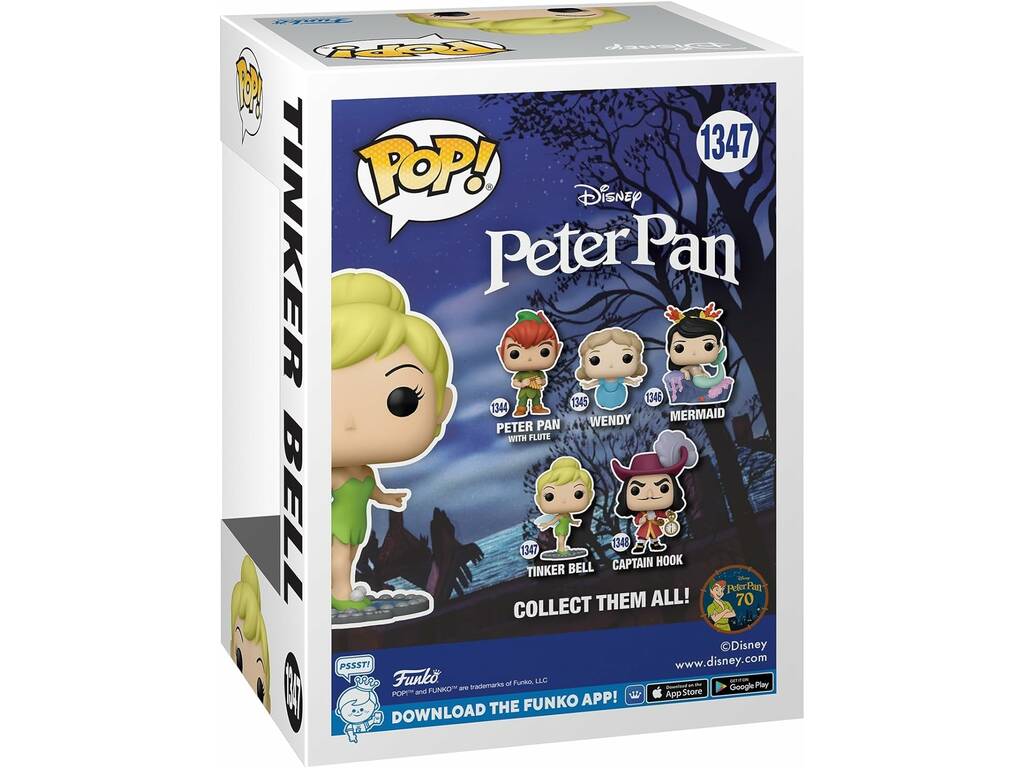 Funko Pop Disney Peter Pan 70th Anniversary Clochette Funko 70699