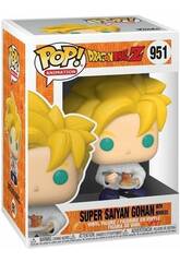 imagen Funko Pop Animation Dragon Ball Z Super Saiyajin Gohan mit Nudeln Funko 48665