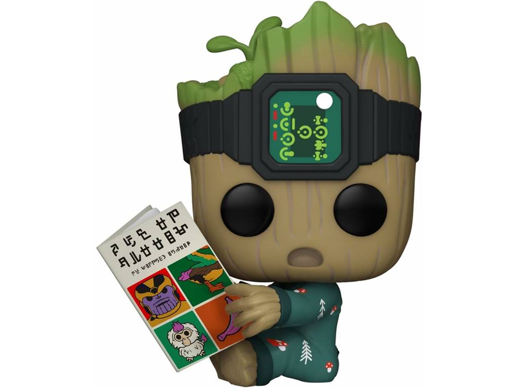 Funko Pop Marvel Je suis Groot avec Funko Magazine 70651