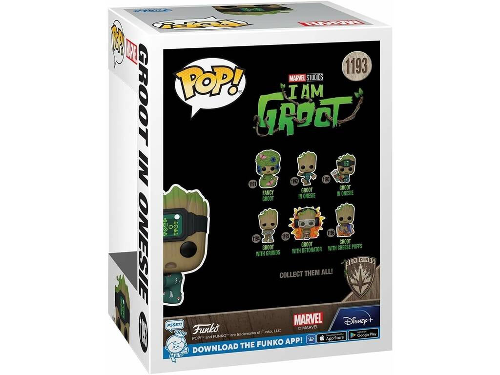 Funko Pop Marvel Je suis Groot avec Funko Magazine 70651