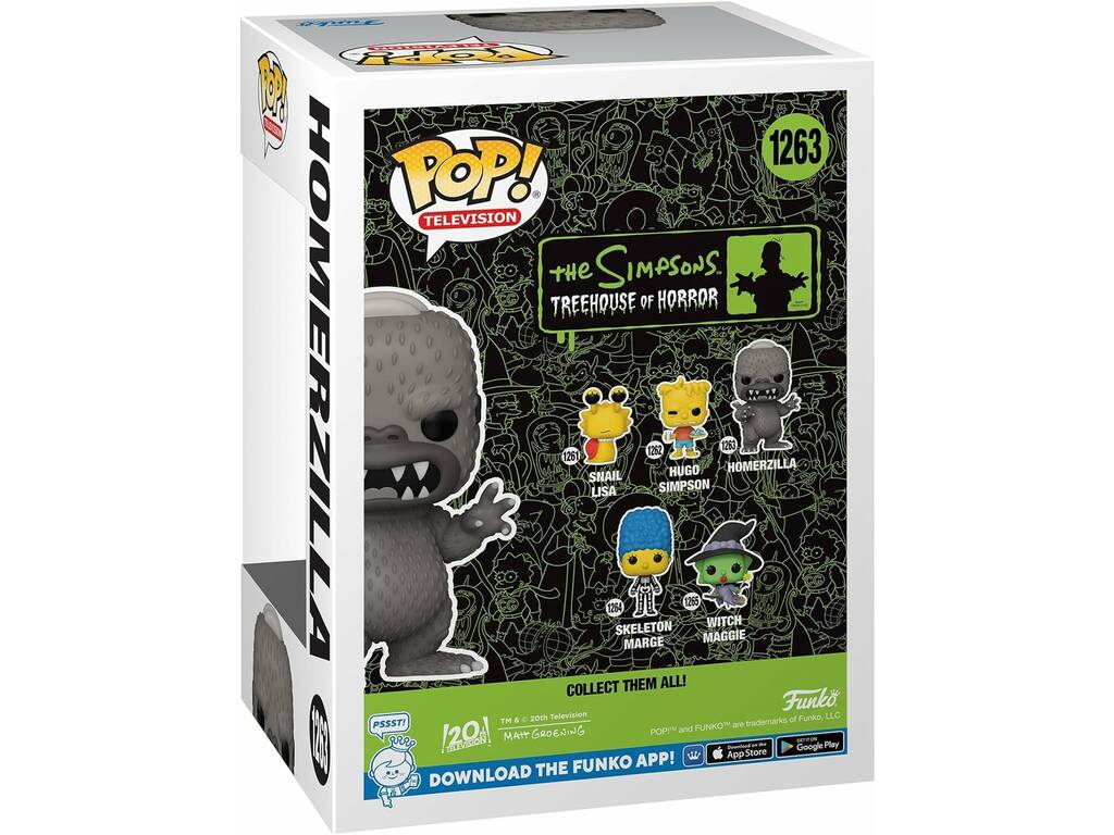 Funko Pop Televisione I Simpson The House-Tree of Horror Homerzilla Funko 66336