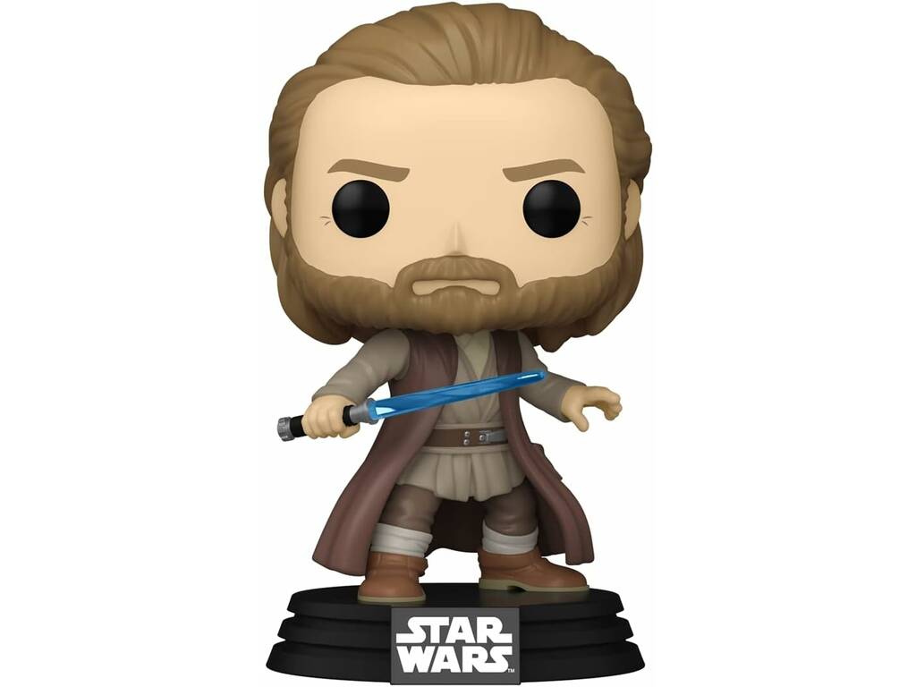 Funko Pop Star Wars Obi-Wan Kenobi con Cabeza Oscilante Funko 67584